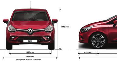 tükrökkel / tükrök nélkül (mm) 1 945/1 732 1 945/1 732 1 945/1 732 1 945/1 732 1 945/1 732 Csomagtartó térfogata (l) 300 300 300 300 300 TÖMEG (kg) Menetkész tömeg* 1 090 1 090 1 159 1 160 1 205