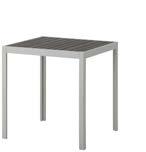 37 1 db SALTHOLMEN összecsukható asztal, 4 személyes Sz115 Mé74 Ma71 cm Porfestett rozsdamentes acél.
