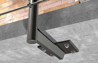 Alkalmazások Tervezési példák Vékony rögzítőelemek alkalmazása, erkélykorlátok alatti keskeny beton elemeknél 90 mm Alapadatok: Rögzítés erkély alatti betonelemhez Korlát terhelés 0.