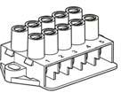 Kerámia sorkapcsok (E-TERM) AK 2/6 R 2,5mm 2, egytagú 3-27-12-0002 125 AK 2/15 R 4mm 2, kéttagú 3-27-12-0003 234 AK 2/25 R 10mm 2, kéttagú 3-27-12-0004 380 AK 3/6 R 2,5mm 2, háromtagú 3-27-12-0005