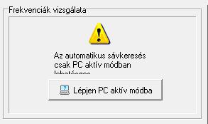 Adja meg a frekvenciát és a csatorna nevét. A frekvencia 99.1 formátumúnak kell lennie.