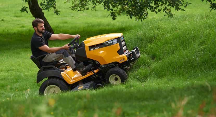 ALL-GROUND TRACTION A mechanikus differenciazárnak köszönhetően optimális húzóerőt biztosít még nehéz terepen is.