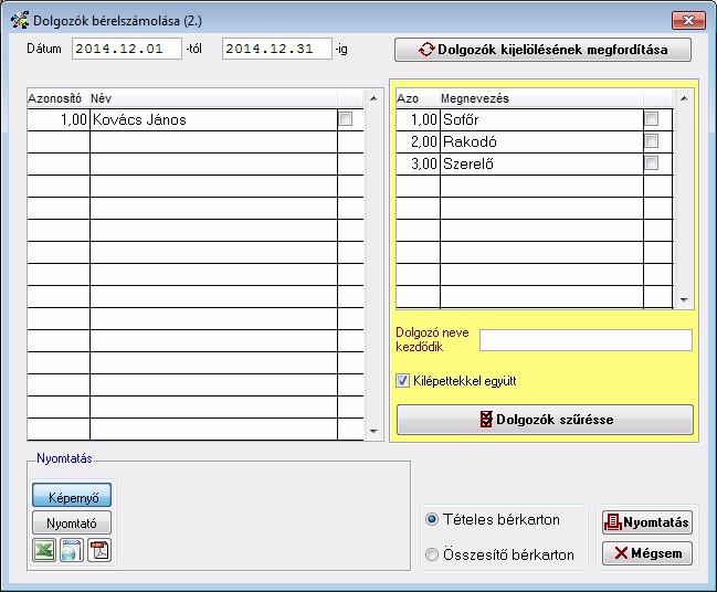 Alapadatok / Gépjármű törzsadatok / Üzemanyag korrekciók (alap) menüpontba két új korrekció került: -Légkondicionáló berendezés korrekció (ennél beírható az időszak is, hogy mely időszakban