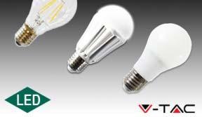 H E14 és E27 fejű LED-lámpák W/V CCT lm Ra EEC HOLUX-kód W/Típus CCT lm Ra EEC HOLUX-kód E14 és E27 fejű LED-lámpák Normállámpa formájú LED lámpák Gömb- és törpelámpa formájú LED lámpák E14 és E27