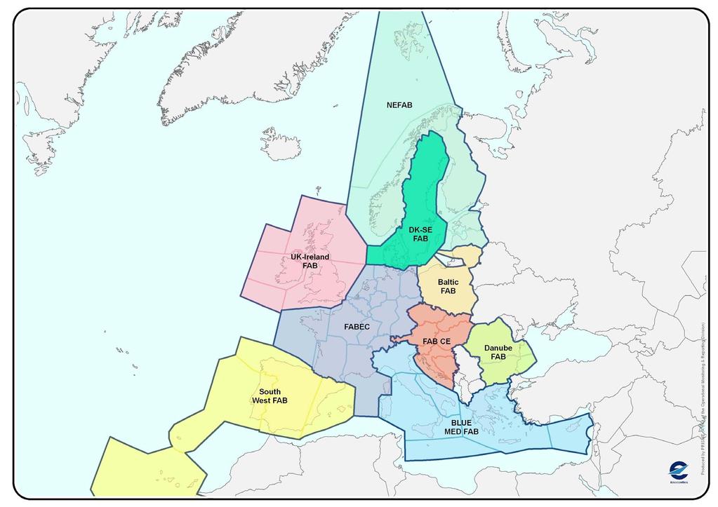 2. Célértékek: Kötelező célértékek vannak érvényben a biztonság, a kapacitás, a költséghatékonyság és a környezeti teljesítmény tekintetében, melyeket tagállami szinten, illetve a funkcionális