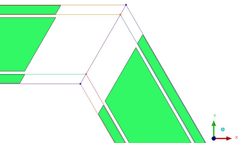 Ahhoz, hogy az O-grid megfelelően lekövesse a geometriát, szükség volt új vonalakra (4-10. ábra és 4-11.