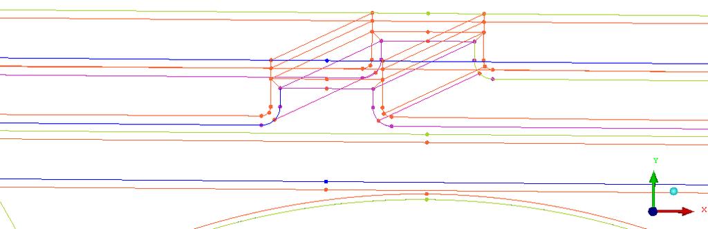 A huzalokkal ellentétben itt nem kellett változtatásokat alkalmaznom a geometrián, mert nem volt olyan rész, melynek hálózásakor torz elemek jöttek volna létre. 4-32.