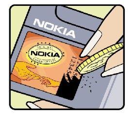 A hivatalos Nokia szerviz vagy kereskedő ellenőrizni tudja az akkumulátor eredetét. Ha az eredet mégsem ellenőrizhető, vigyük vissza az akkumulátort abba kereskedésbe, ahol azt vettük.
