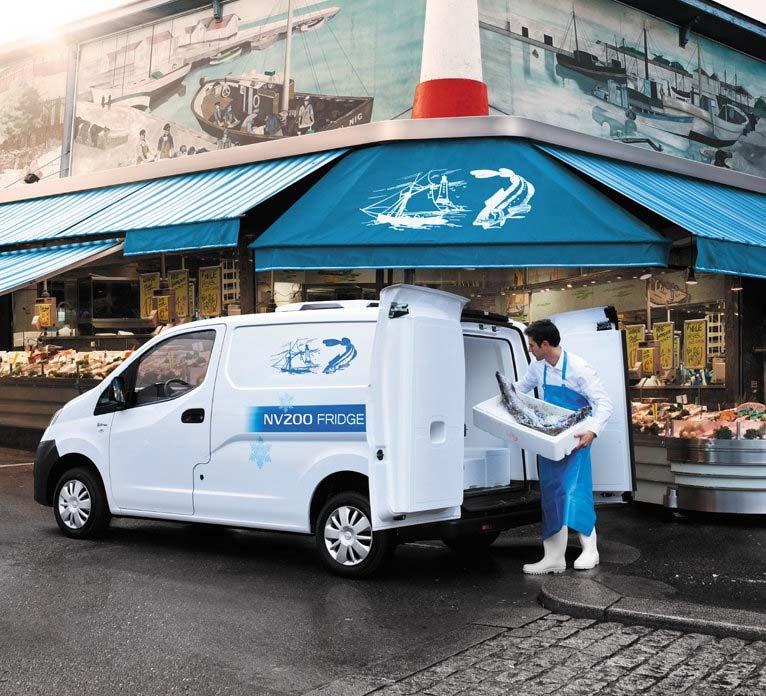 NISSAN NV200 FRIDGE HŰTŐS AUTÓ Kedvezményekről érdeklődjön a márkakereskedéseknél!