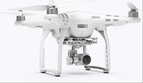 Phantom DJI 3 műszaki adatok Súly: 1280 grams GPS/Glonass vevő, 3 tengelyű gömbcsuklós kameratartó Autopilot és GO HOME funkciók bármikor átállíthatók és bekapcsolhatók.