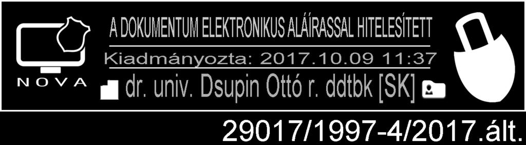 MÁSOLATKÉSZÍTÉSI SZABÁLYZATA Verzió: 1.1 2017. október 01. dr. Babosa István c. r.