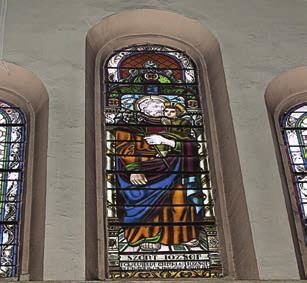 1020 KISPEST-PESTSZENTERZSÉBETI ESPERESKERÜLET 5. kép. Szent József (ólomüveg ablak) (N. K.) Zsák Péter nyugdíjba vonulása után 1993-ban Füles Lajos szalézi atyát nevezték ki plébánossá.