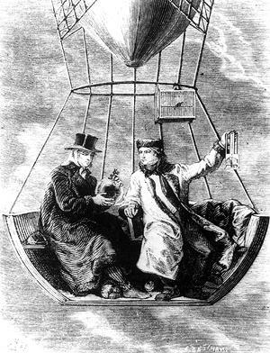 Joseph Louis Gay- Lussac (1778-1850) gázok hőtágulása (1802) léghajón 7 km magasra - a levegő hőmérsékletét,