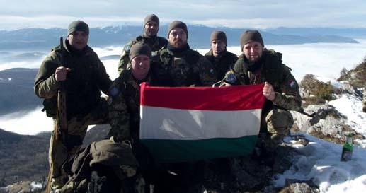 A Man versus Mountain elnevezésű gyalogtúra alapvetően a magyar kontingens kiképzési tervében szerepelt, de azon más, Szarajevóban állomásozó nemzetek, köztük lengyel és osztrák bajtársaink is