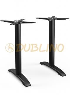bázissal) típusú asztalláb, fekete porszórt felülettel. ideális nagy nehéz, tömör asztallapok lábának. Maximális szerelhető asztallap méret: 110 x 110 cm.