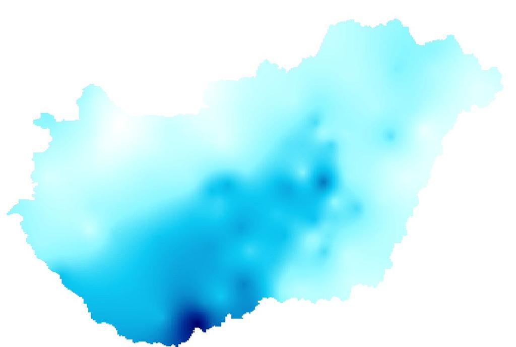 1. HELYZETÉRTÉKELÉS Csapadék 2007 decemberében a rendelkezésre álló adatok szerint a lehullott csapadék mennyisége 19 mm (Győr-Likócs) és 106 mm (Kölked) [Baranya m.