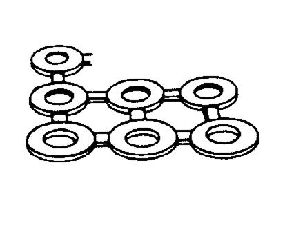 csomagolt) 659 #8-x/8" (0 mm) Csavar (05)