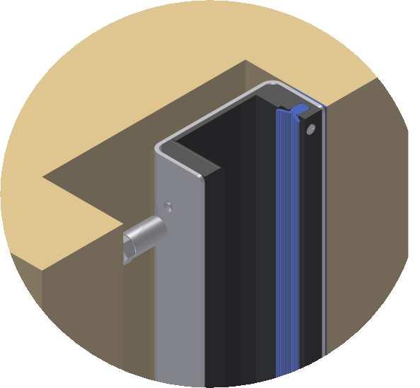 Frame height Height moving plate Kanalboden bis zur Deckplatte Schiebeplattenhöhe B Csatorna (víz) mélység mm.