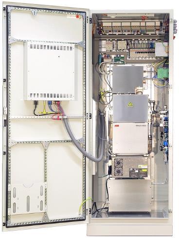 ABB ACF 5000 a rendszer felépítése Távoli vezérlő egység Rendszer vezérlő egység I/O Interfész Villamos betáplálás