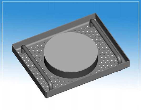 DN110, 190x190 mm, hegesztett keresztrácsos fedrácshoz BK13175000000001