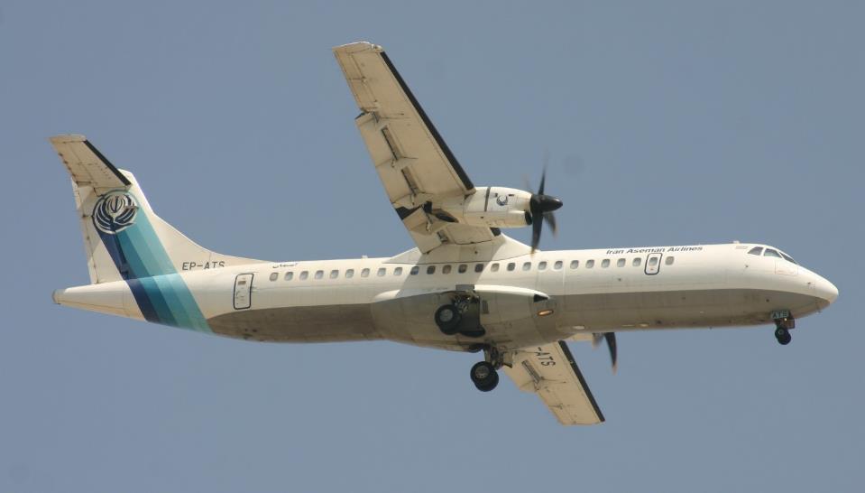 IRAN ASEMAN AIRLINES ATR-72 TEHERÁN => YASUJ 2018.