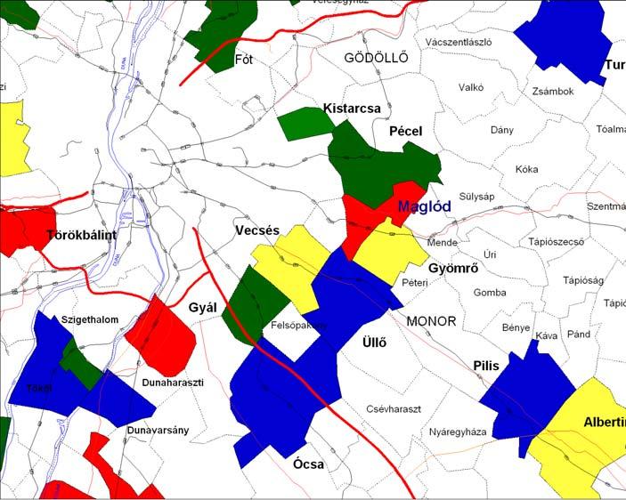 széleskörű. Ebbe a csoportba sorolhatunk boros településeket (Villány, Badacsonytomaj), de például Pannonhalmát, Herendet, Máriapócsot, Visegrádot is.