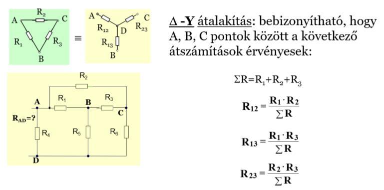 /ÁK Adja meg három, háromszögbe kapcsolt