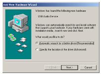 Windows Me felhasználók 1. A GS-10 kikapcsolt állapotában indítsa el a Windows-t. Húzza ki az összes USB-kábelt az esetlegesen használt USBbillentyűzet és -egér kivételével. 2.
