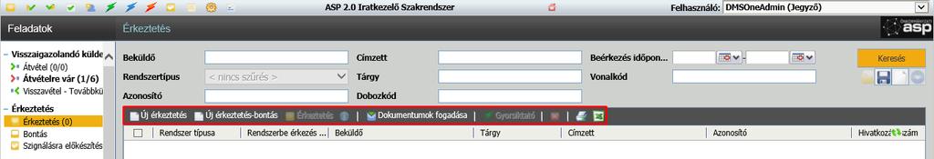 Érkeztetés Érkeztetés: az érkezett küldemény küldőjének, érkeztetőjének, belső címzettjének, az érkeztetés dátumának, elektronikus úton érkezett küldemény sorszámának, a küldemény adathordozójának,