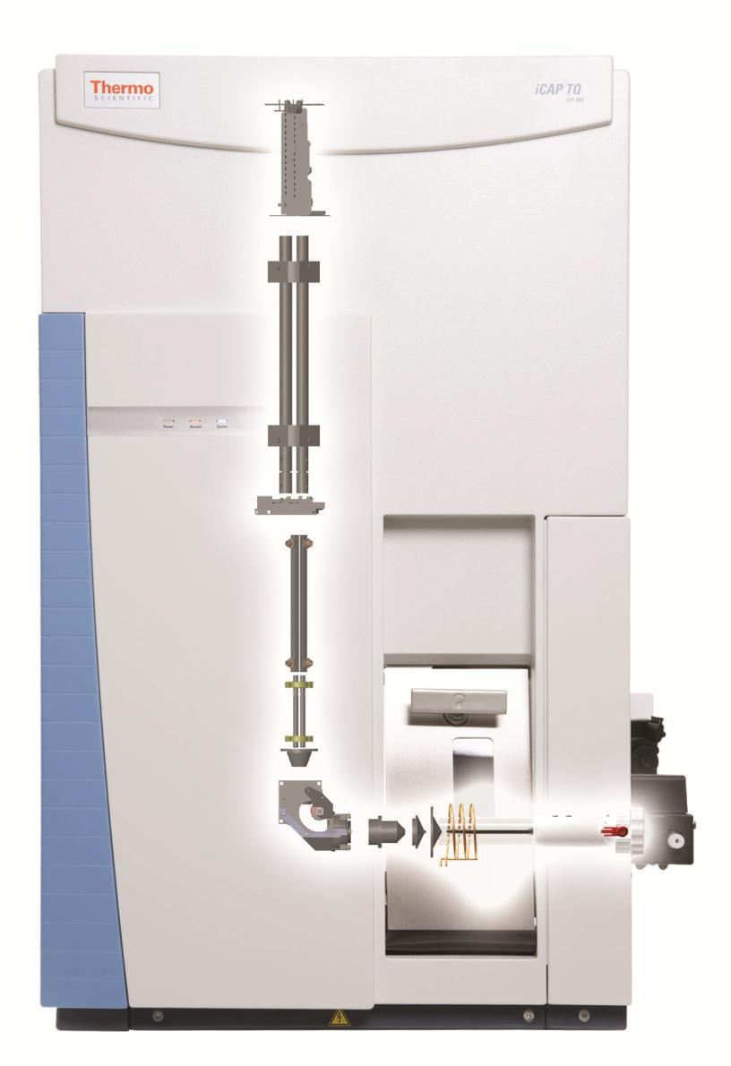 icap TQ ICP-MS Könnyű váltás TQ/SQ üzemmód között Robusztus felépítés, multielemes analízisekre optimálva Az icap RQ-ra épülő platform, könnyű karbantartás Szoftveres