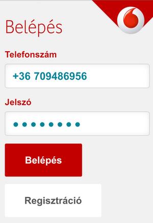 Bejelentkezés másik telefonszámmal a Netinfo oldalra Mobilnézet Bejelentkezés 31 A