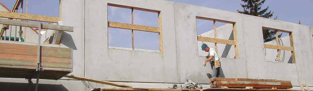 MÉRETRE GYÁRTOTT KÉREGFAL ELEMEK BEÉPÍTÉSI ÚTMUTATÓ Betonozás A betonozás megkezdése előtt ellenőrizni kell az elkészült kéregfal elemes falszerkezetet.