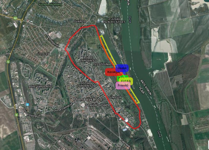 A szervezőbizottság levelezési címe, e-mail címe Dunaújvárosi Triatlon Sportegyesület 2400 Dunaújváros Béke tér 3. 1/a triatlonse@gmail.