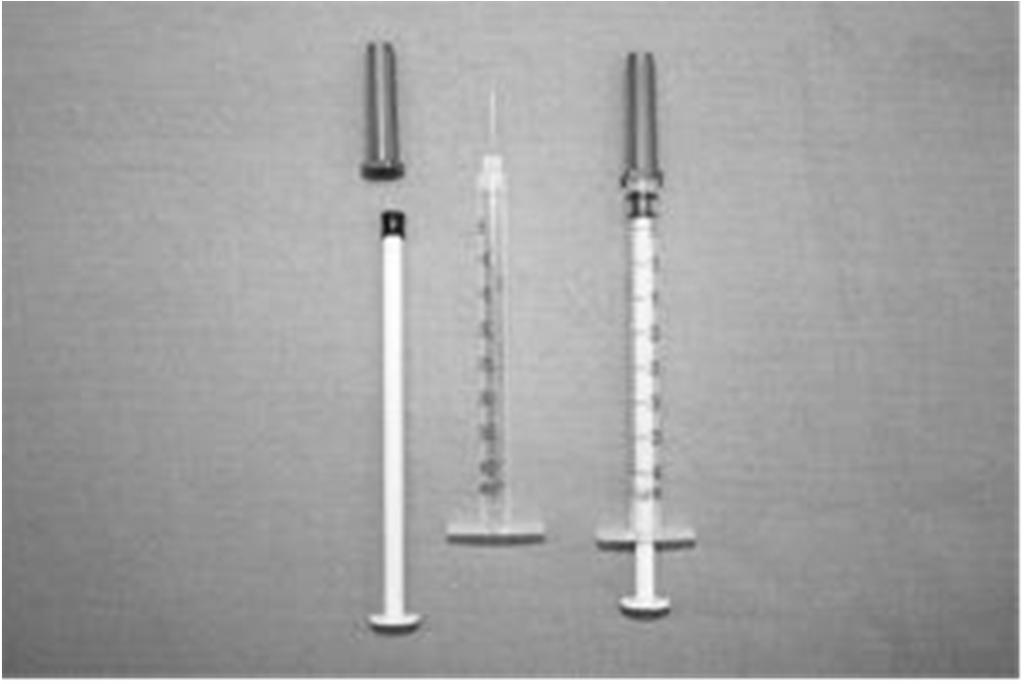 Az injekciózáshoz szükséges eszközök Fecskendők Alacsony dózisú fecskendők: inzulin