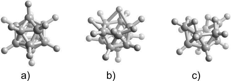 Az alapvegyület, a már korábban is említett B H anion. Ez származékolható egyrészt szubsztitúcióval pl. B 0 C H molekulává (ld. 5.
