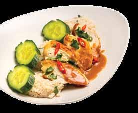 Thai etelek I Thai dishes Khao man gai yang.