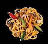 Fried rice noodles with honey, chili and vegetables MOGYORÓS
