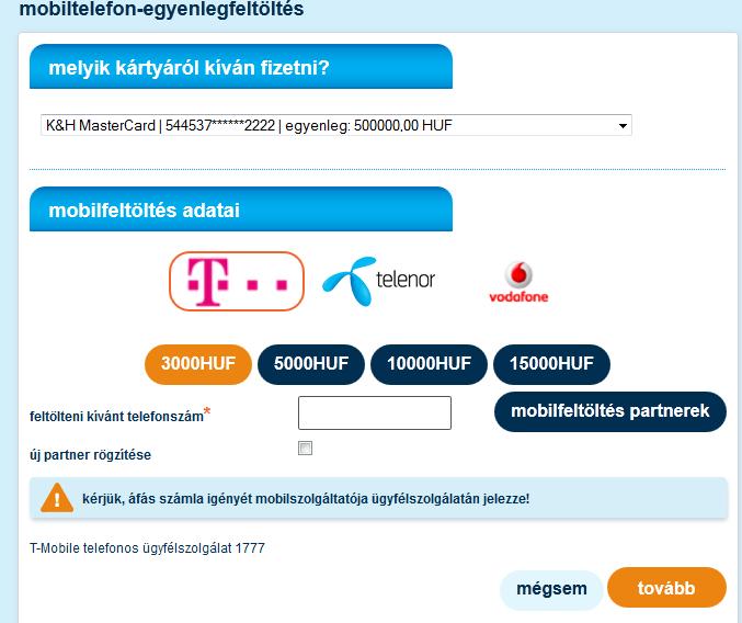 a megbízás érvényességét kezdő és végdátumok megadásával korlátozni tudja. A ikonra kattintva kattintva használhatja az interaktív naptár funkciót.