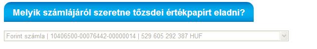 Az előkalkulációs táblát követően megjelenítésre kerül, hogy a kiválasztott értékpapírból mikor, milyen mennyiséget, milyen árfolyamon vásárolt.