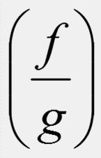 Műveletek függvényekkel Legyen adott az f és g függvény D f és D g értelmezési tartománnyal, valamint egy c R konstans. Tegyük fel, hogy D f D g.