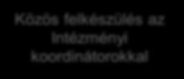 A pályázó/intézmény megkezdi a felkészülést a kiváltásra, a TÁRS Projekt által átadott Intézményi Férőhely Kiváltási Terv (IFKT) módszertana alapján, részt vesz az IFKT felkészítő napokon, és