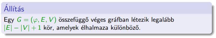 113. Mikor létezik feszítőfája egy gráfnak? 114.