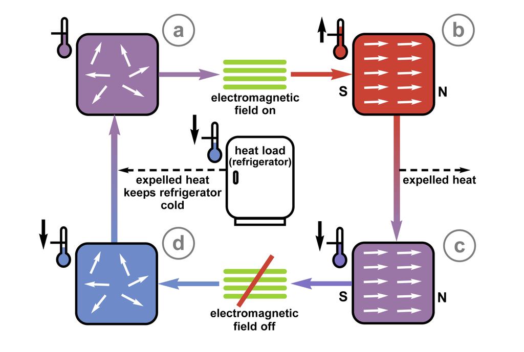 Az elektronrendszer demagnetizációja Az elektronok feles spinnel rendelkező részecskék, ún. fermionok.