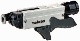 A MetAbo gipszkarton csavarbehajtók specialisták MInden AlKAlMAzásHoz tartozék-tipp Pontos csavarozás a finoman beállítható mélységütközőnek és a zajszegény kilincs-kuplungnak köszönhetően Teljesen