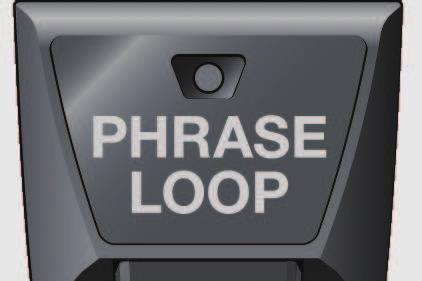 Phrase Loop beállítások, lásd Setting Phrase Loop (32.o.).