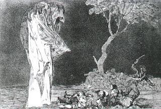 Disparate femina, 1816-23 rézkarc, akvatinta,