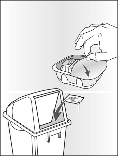 A Relvar Ellipta inhalátor doboza az alábbiakat tartalmazza Tálca fedele Inhalátor Doboz Betegtájékoztató Nedvszívó Tálca Az inhalátor egy tálcába van csomagolva.