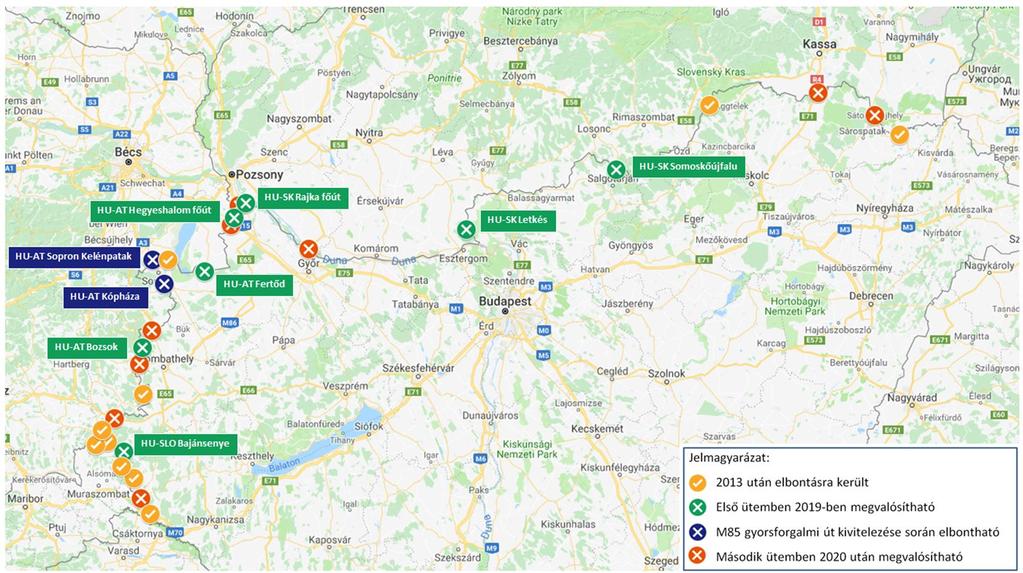 Az egykori határellenőrzési infrastruktúra elbontására indított