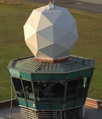 144 A repülésirányítás alapjai A PAR-radar vertikálisan 7 -ig, azimutálisan 20 -ig sugároz a befejező megközelítés síkjában.