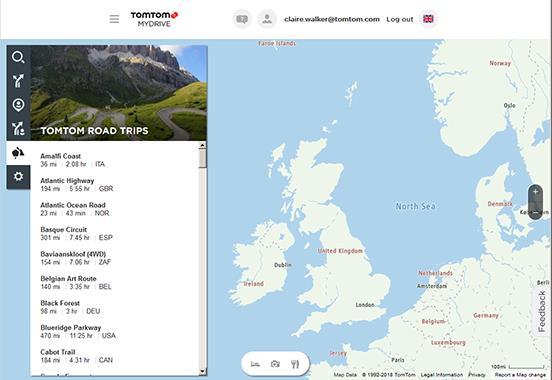 TomTom Rider készüléke csatlakozik TomTom-fiókjához. 5. Térjen vissza a térkép nézethez. TomTom Rider készüléke automatikusan elmenti személyes navigációs adatait TomTom-fiókjába.